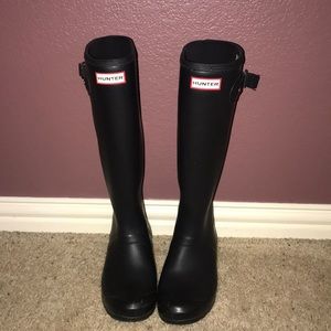 Black Hunter Boots